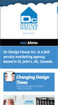 Mobile Screenshot of dcdesignhouse.ca